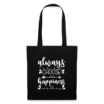 Happiness Joy Life Energy - Tote Bag - black - Front