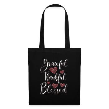 Cloverleaf Joy Love - Tote Bag - black - Front