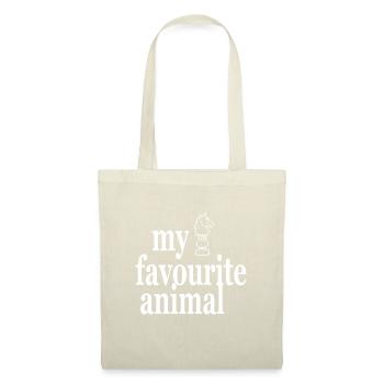mon animal préféré - Sac en tissu - nature - Devant