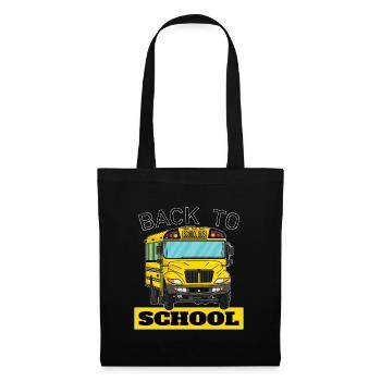 Back to school School start school bus - Tote Bag - black - Front