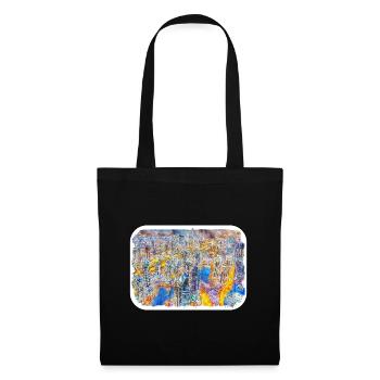 China Watercolor Sketch Hand Drawn Illustration - Tote Bag - black - Front