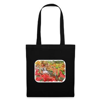 Canada Aquarelle Sketch Illustration dessinée à la main - Sac en tissu - noir - Devant