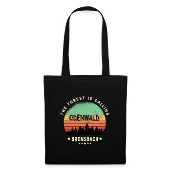 Brensbach Odenwald Design - Tote Bag - black - Front