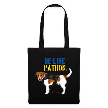 Patron Jack Russell Terrier - Stoffbeutel - Schwarz - Vorne