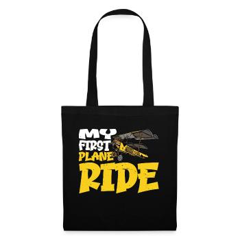 Mon premier trajet en avion 48 - Sac en tissu - noir - Devant