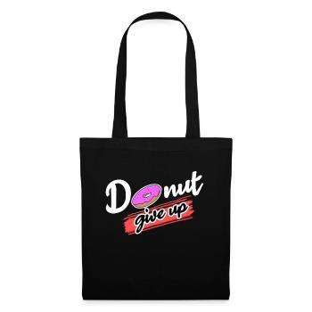 Cool Donut Statement Sweets Baking Dessert - Tote Bag - black - Front