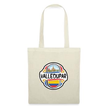 Valledupar Colombia Flag Travel Souvenir Badge Sta - Tote Bag - nature - Front