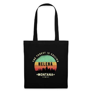 Helena Montana Forest Design - Sac en tissu - noir - Devant