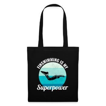 Natation Natation Natation Natation Sports nautiques - Sac en tissu - noir - Devant