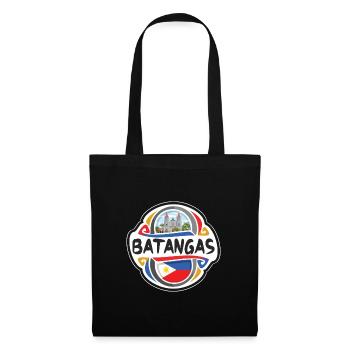 Batangas Philippines Flag Travel Souvenir Badge St - Tote Bag - black - Front
