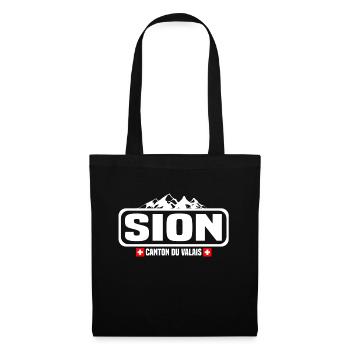 sion - Stoffbeutel - Schwarz - Vorne