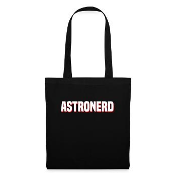 astronomie - Sac en tissu - noir - Devant