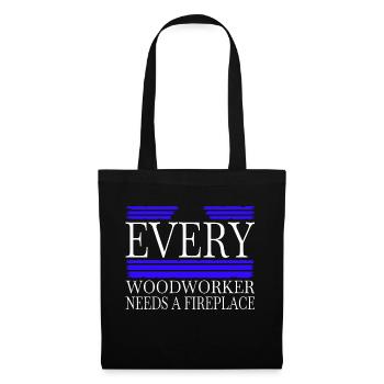 mason funshirt union carpenter funny - Tote Bag - black - Front