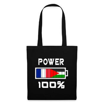 Palestine and France are in power - Tote Bag - black - Front