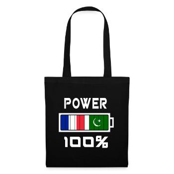 Pakistan and France are in power - Tote Bag - black - Front