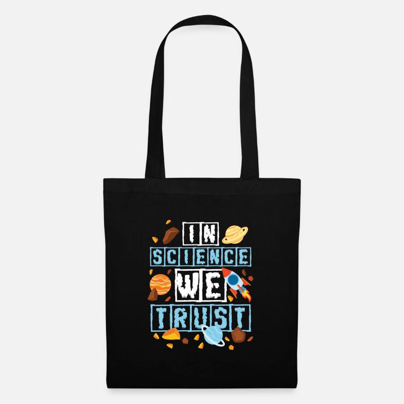 Space Shuttle Spacesuit SpaceShip Rocket - Tote Bag - black