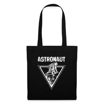 Space Shuttle Logo Raumfahrt Planet - Stoffbeutel - Schwarz - Vorne
