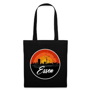 Essen Skyline II - Tote Bag - black - Front