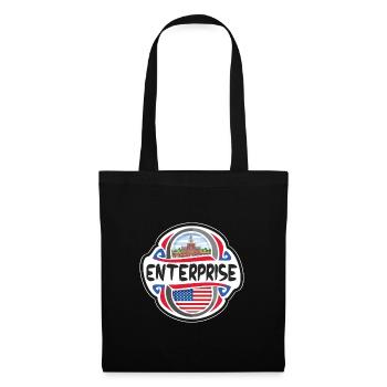 Enterprise USA United States Flag Travel Souvenir - Tote Bag - black - Front