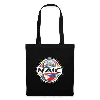 Naic Philippines Flag Badge Souvenir de voyage - Sac en tissu - noir - Devant