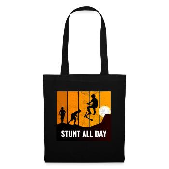 Stunt Scooter Freestyle Scootering Riding - Tote Bag - black - Front