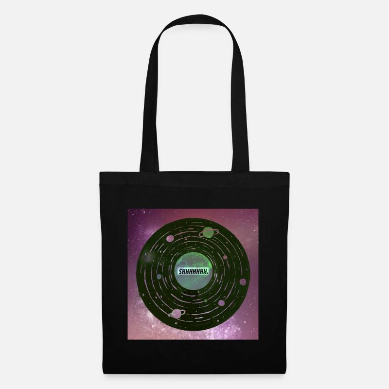 La musique dans l’espace - Sac en tissu - noir