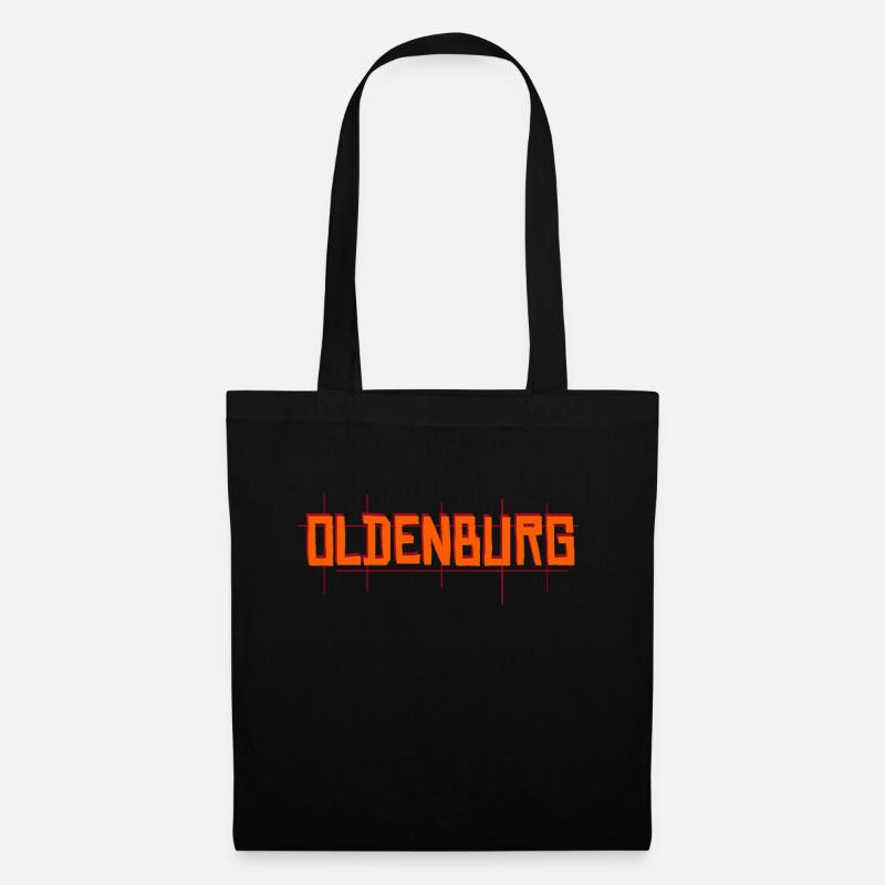 Oldenburg - Stoffbeutel - Schwarz