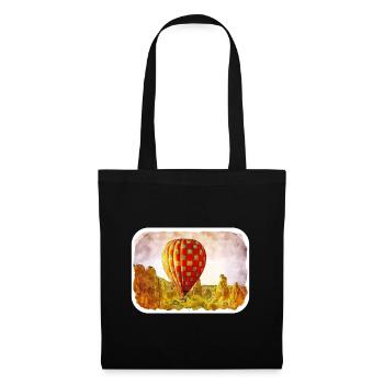 Dinde Aquarelle Esquisse Dessinée à la main Illustration - Sac en tissu - noir - Devant