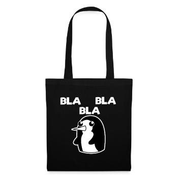Pingouin Cold Dicton Oiseau de mer Animal Oiseau - Sac en tissu - noir - Devant