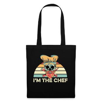 Je suis le Chef Chef Gift - Sac en tissu - noir - Devant