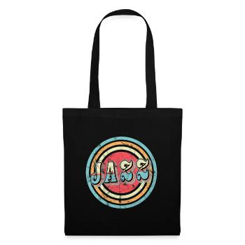Jazz Music Retro - Tote Bag - black - Front