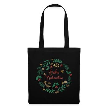 Merry Christmas Frohe Weihnachten Merry Christmas - Tote Bag - black - Front