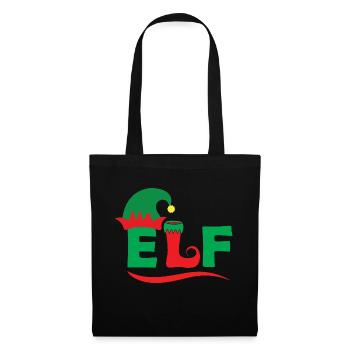 Elf - Stoffbeutel - Schwarz - Vorne