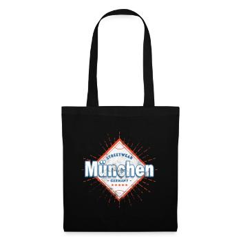 Munich Germany City Skyline Home Love - Tote Bag - black - Front