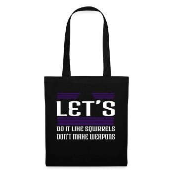 Jokes Funky Fun Gift Global Peace Hippy Pride - Tote Bag - black - Front