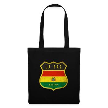 La Paz Bolivia coat of arms design - Tote Bag - black - Front