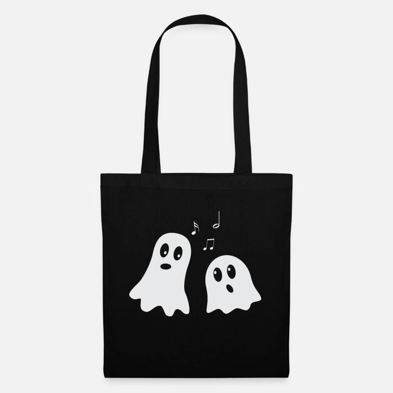 Halloween Geist - Stoffbeutel - Schwarz