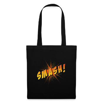 Smash Youth Word 2022 Style de bande dessinée - Sac en tissu - noir - Devant