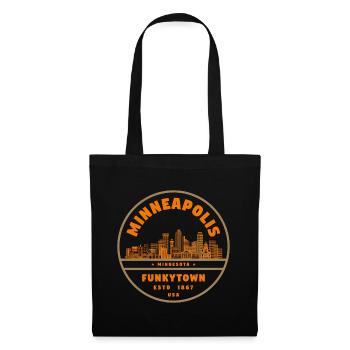 Minneapolis Minnesota - Tote Bag - black - Front