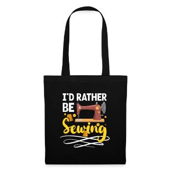 Seamstress Needle Knitting Custom Tailor - Tote Bag - black - Front