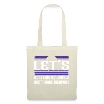 Cadeau Funky Enfant Anti Guerre Anniversaire Cadeau Idée - Sac en tissu - nature - Devant
