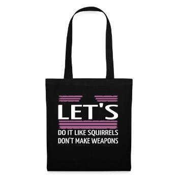 Déclaration de fierté Hippie Festival Cadeau Anniversaire - Sac en tissu - noir - Devant