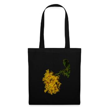 Trompette d'or - Sac en tissu - noir - Devant
