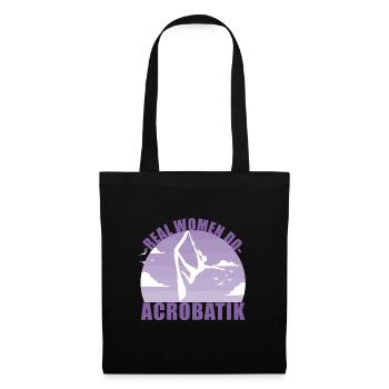 Acrobatics Aerial Acrobatics Acrobatics Sports Gift - Tote Bag - black - Front
