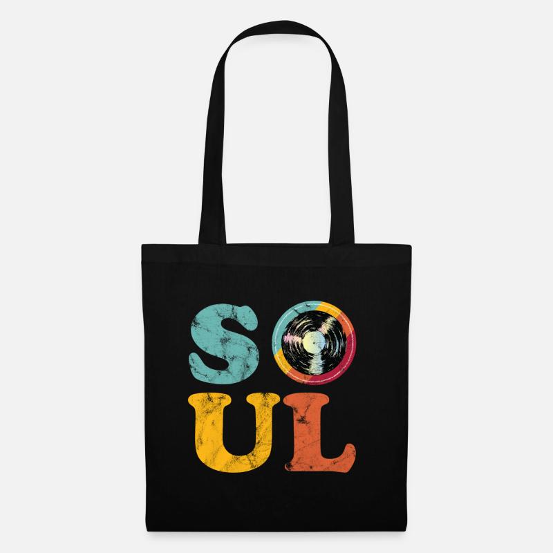 Soul Retro - Tote Bag - black