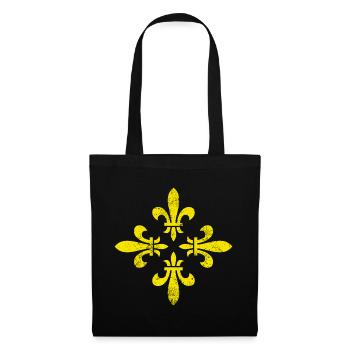 LILIES FLOWER VINTAGE Midden-Drenthe - Tote Bag - black - Front