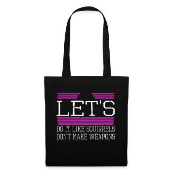 signe de paix fierté d’anniversaire dictons verts impressionnants - Sac en tissu - noir - Devant