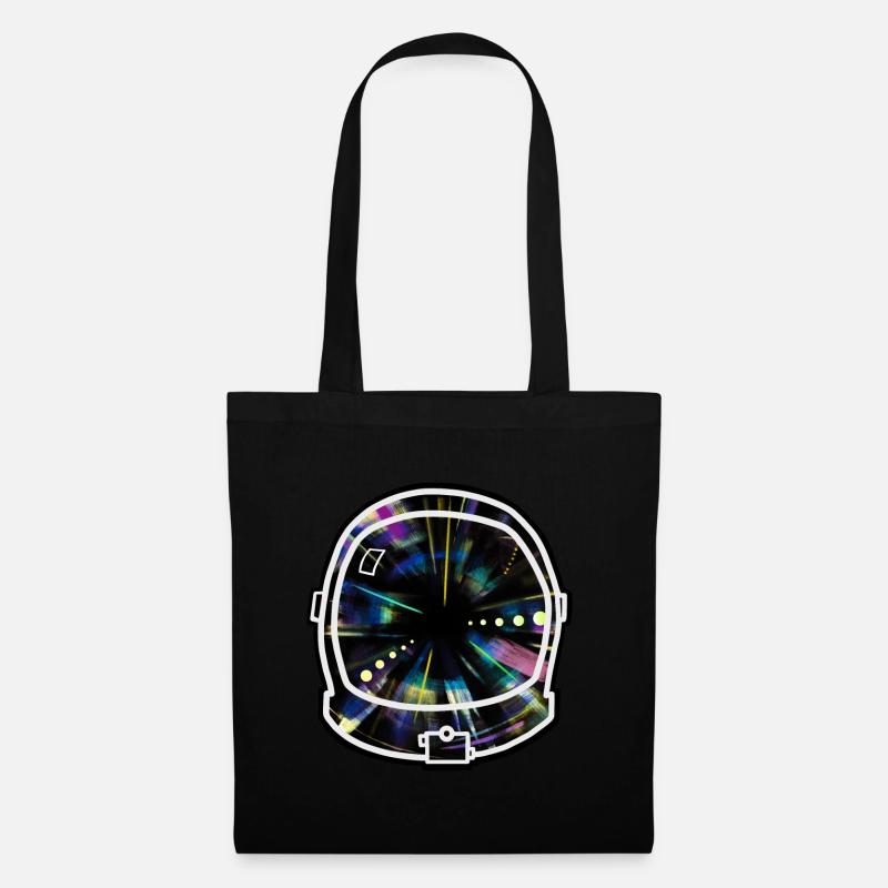 Helmat spatial - Sac en tissu - noir