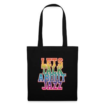 Jazz - Stoffbeutel - Schwarz - Vorne