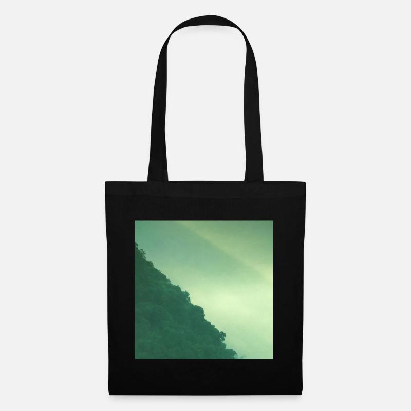 Mountain forest - Tote Bag - black